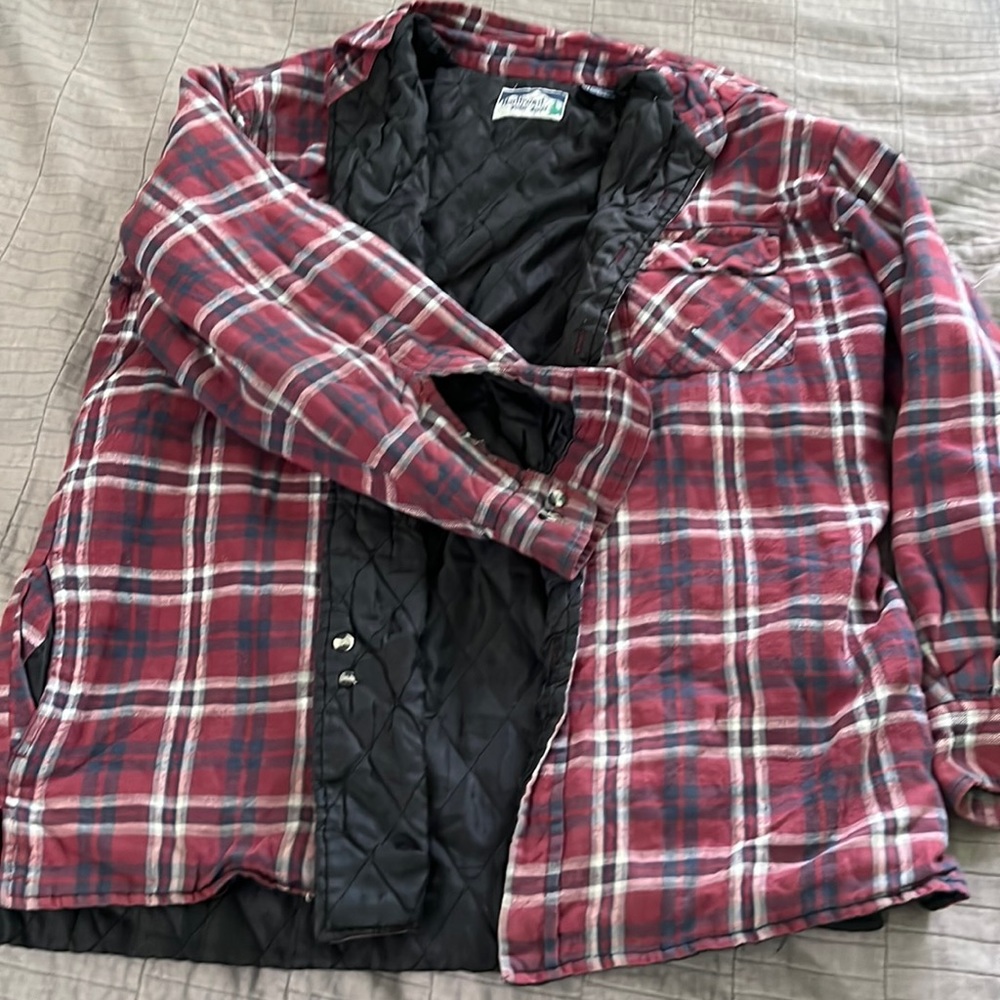 Lined flannel jacket